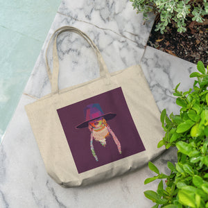 beyonce tote plum