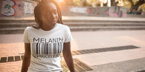 Melanin Priceless T-shirt by Swagtastic Gear