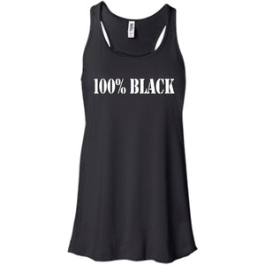 100% BLACK | Tank Top-Apparel-Swagtastic Gear