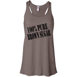 100% PURE BROWN SUGAR | Tank Top-Apparel-Swagtastic Gear