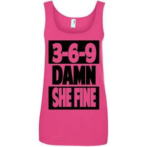 3,6,9 Damn She Fine | Tank Top-Apparel-Swagtastic Gear