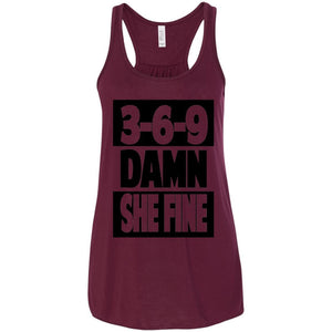 3,6,9 Damn She Fine | Tank Top-Apparel-Swagtastic Gear