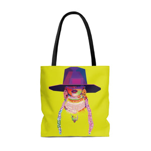 Beyonce Conversation Mosiac  | Tote: Lemonade Yellow