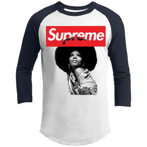 SUPREME shirt- Diana Ross | ?? Sleeve Raglan Tee-T-Shirts-Swagtastic Gear