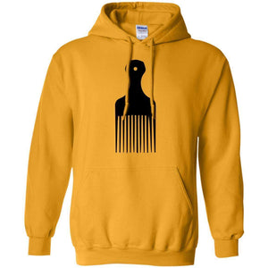 Afro Pick- Natural Hair | Sweatshirt or Hoodie-Apparel-Swagtastic Gear