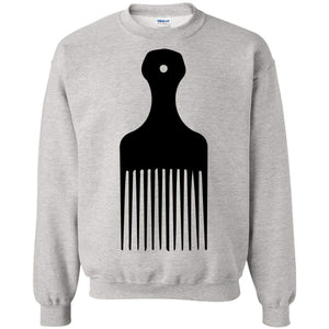 Afro Pick- Natural Hair | Sweatshirt or Hoodie-Apparel-Swagtastic Gear