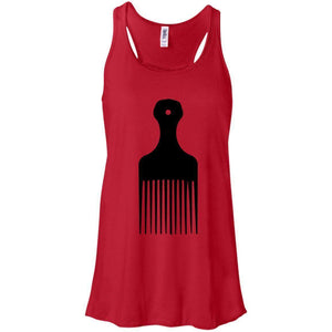 Afro Pick- Natural Hair | Tank Top-Apparel-Swagtastic Gear