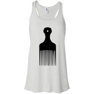 Afro Pick- Natural Hair | Tank Top-Apparel-Swagtastic Gear