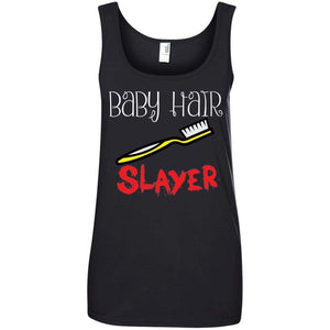 Baby Hair Slayer | Tank Top-Apparel-Swagtastic Gear