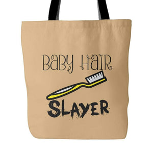 Baby Hair SLAYER | Tote Bag-Tote Bags-Swagtastic Gear