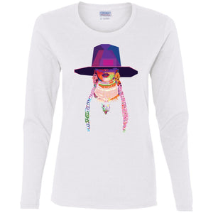 Beyonce Conversation Mosiac | Long Sleeve Tee-Apparel-Swagtastic Gear