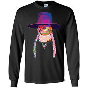 Beyonce Conversation Mosiac | Long Sleeve Tee-Apparel-Swagtastic Gear