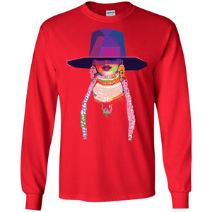 Beyonce Conversation Mosiac | Long Sleeve Tee-Apparel-Swagtastic Gear