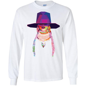 Beyonce Conversation Mosiac | Long Sleeve Tee-Apparel-Swagtastic Gear