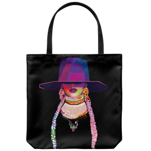 Beyonce Conversation Mosiac | Tote-Tote Bags-Swagtastic Gear