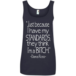 Bitch Standards -Diana Ross | Tank Top-Apparel-Swagtastic Gear