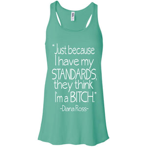 Bitch Standards -Diana Ross | Tank Top-Apparel-Swagtastic Gear