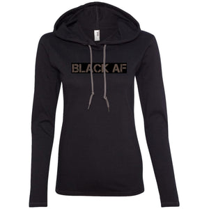 BLACK AF | T-shirt Hoodie-Apparel-Swagtastic Gear