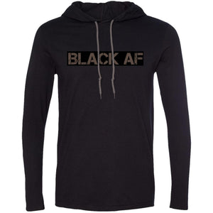 BLACK AF | T-shirt Hoodie-Apparel-Swagtastic Gear