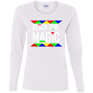 Black Girl Magic | Long Sleeve Tee-Apparel-Swagtastic Gear