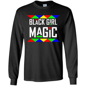 Black Girl Magic | Long Sleeve Tee-Apparel-Swagtastic Gear