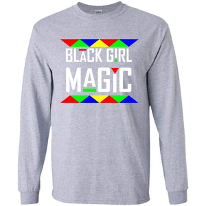 Black Girl Magic | Long Sleeve Tee-Apparel-Swagtastic Gear