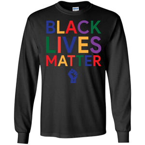 BLACK LIVES MATTER | Long Sleeve Tee-Apparel-Swagtastic Gear