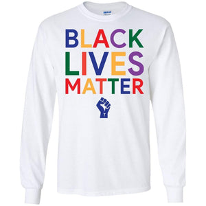 BLACK LIVES MATTER | Long Sleeve Tee-Apparel-Swagtastic Gear