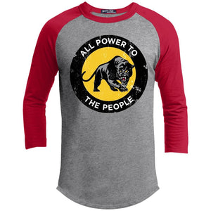 Black Panther, 1966 | ?? Sleeve Raglan Tee-T-Shirts-Swagtastic Gear