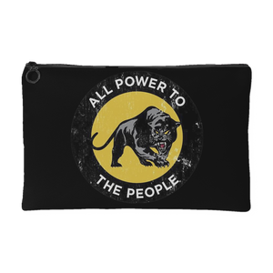 Black Panther Party, 1966 | Small Cosmetic Bag or Large Clutch-Accessory Pouches-Swagtastic Gear