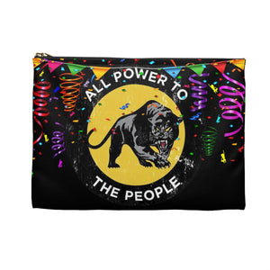 Black Panther PARTY | Small Cosmetic Bag or Large Clutch-Bags-Swagtastic Gear