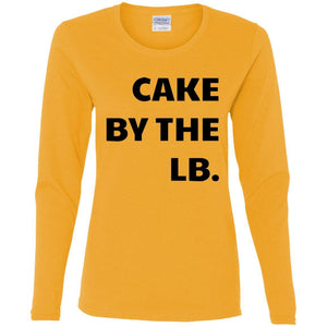 Cake by the lb | Long Sleeve Tee-Apparel-Swagtastic Gear