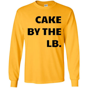 Cake by the lb | Long Sleeve Tee-Apparel-Swagtastic Gear