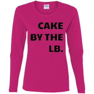 Cake by the lb | Long Sleeve Tee-Apparel-Swagtastic Gear