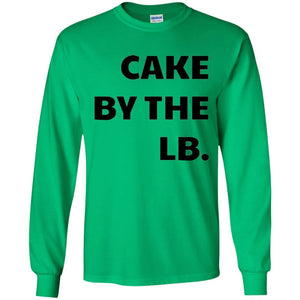 Cake by the lb | Long Sleeve Tee-Apparel-Swagtastic Gear