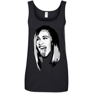 Cardi B Black & White | Tank-Apparel-Swagtastic Gear