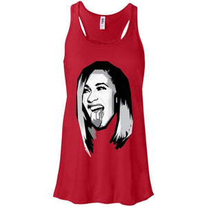 Cardi B Black & White | Tank-Apparel-Swagtastic Gear