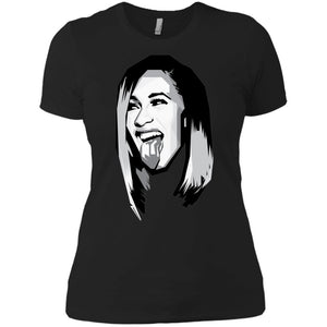 Cardi B Black & White | Tee-Apparel-Swagtastic Gear