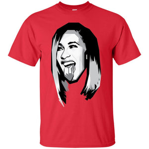 Cardi B Black & White | Tee-Apparel-Swagtastic Gear