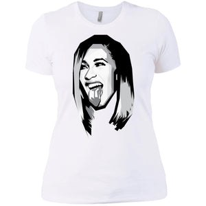 Cardi B Black & White | Tee-Apparel-Swagtastic Gear