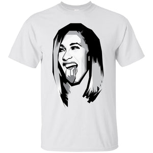 Cardi B Black & White | Tee-Apparel-Swagtastic Gear