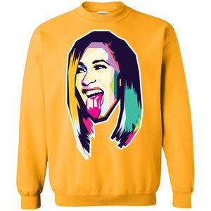 Cardi B Colors | Sweatshirt or Hoodie-Apparel-Swagtastic Gear