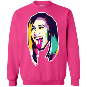 Cardi B Colors | Sweatshirt or Hoodie-Apparel-Swagtastic Gear