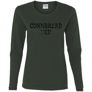 Cornbread Fed | Long Sleeve Tee-Apparel-Swagtastic Gear
