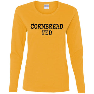 Cornbread Fed | Long Sleeve Tee-Apparel-Swagtastic Gear