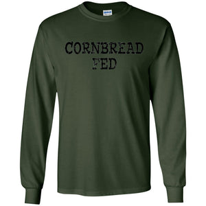 Cornbread Fed | Long Sleeve Tee-Apparel-Swagtastic Gear