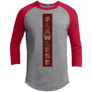 FLAWLESS | ?? Sleeve Raglan Tee-T-Shirts-Swagtastic Gear