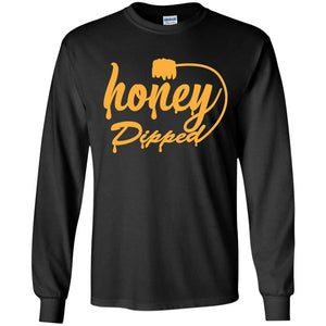 Honey Dipped | Long Sleeve Tee-Apparel-Swagtastic Gear