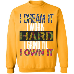 I DREAM IT Ankara Style | Sweatshirt or Hoodie-Apparel-Swagtastic Gear