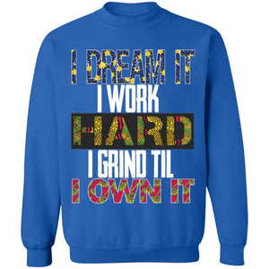 I DREAM IT Ankara Style | Sweatshirt or Hoodie-Apparel-Swagtastic Gear